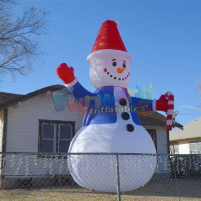 Commercial use christmas santa claus inflatable model advertising inflatables