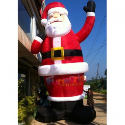 Hot inflatable snowman christmas santa claus wholesale christmas inflatable