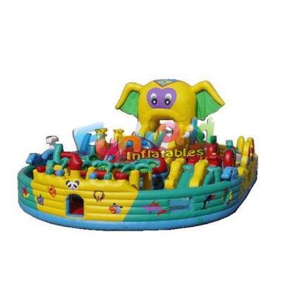 Outdoor inflatable funcity large outdoor inflatable amusement park Inflatable Amusement Theme Park