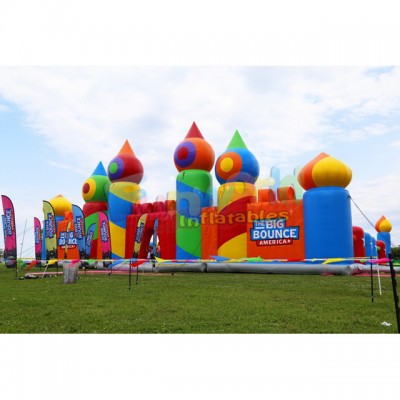 Amusement park inflatable  giant inflatable blow up amusement park