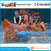 Custom inflatable boat/banana boat for sale white water raft