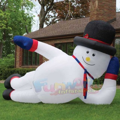 19.7ft inflatable Christmas decorations inflatables snowman for sale