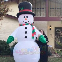 Huge inflatable snowman inflatable Christmas model for sale